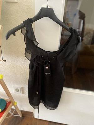 Guess Los Angeles Top Damen ( Size XS) Schwarz 