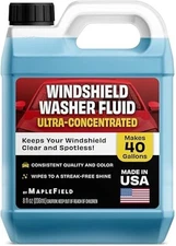 - Windshield Washer Fluid Concentrate - All-Season, Streak-Free Car Window Cl...