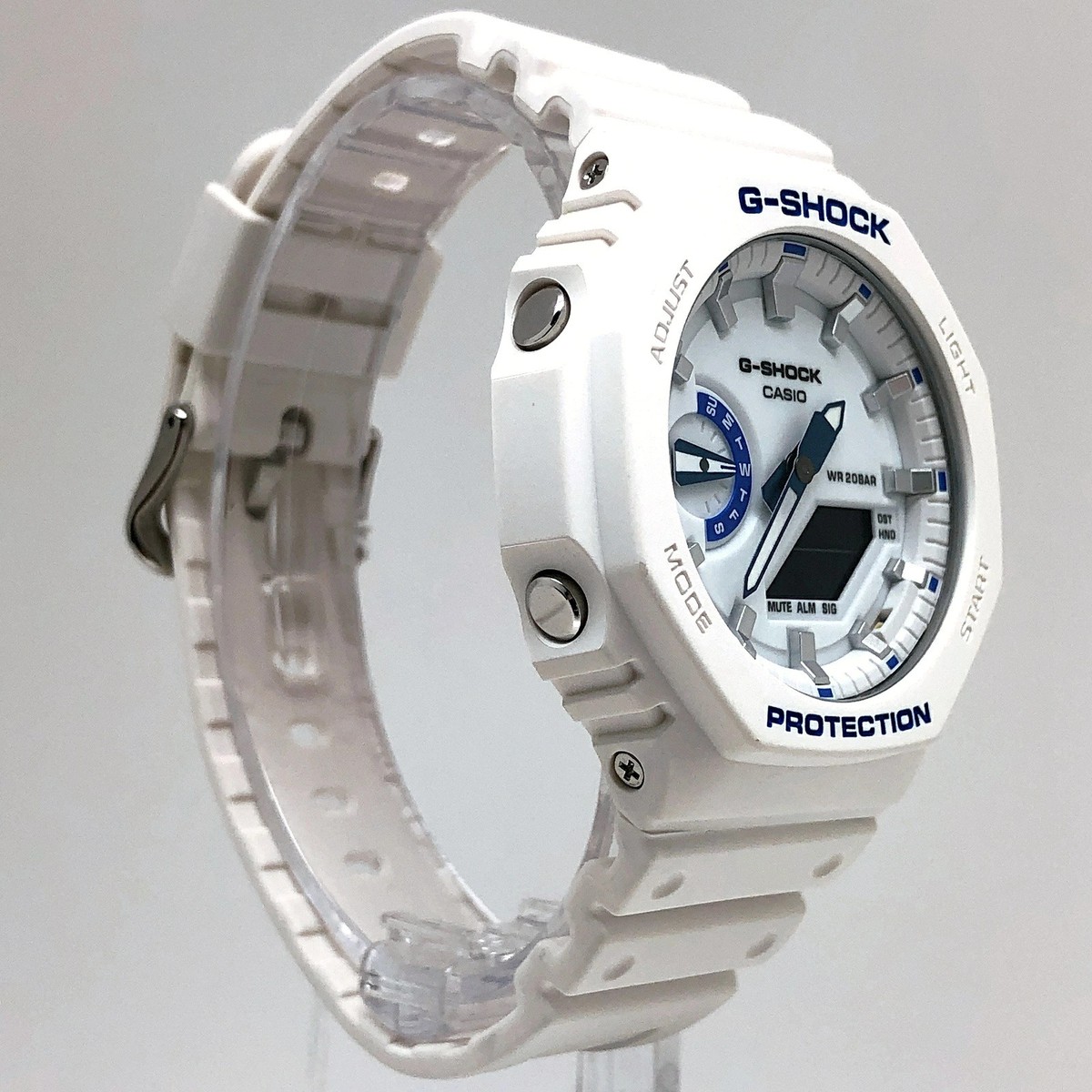 G-Shock GA-2100HDS-7A Watch Hidden Glow Luminous Dial Double LED Light Used View 2