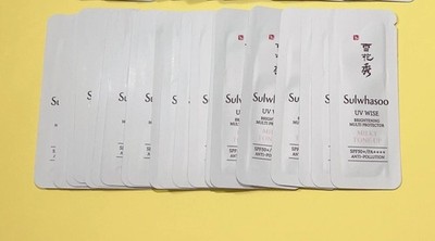 50pcs SULWHASOO UV WISE BRIGHTENING MULTI PROTECTOR(MILKY TONE UP)- TOTAL 50ml