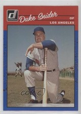2023 Panini Donruss Retro 1990 Variation Holo Blue Duke Snider #282 HOF 0b3