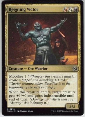 MTG Reigning Victor 216 Tarkir: Dragonstorm C NM
