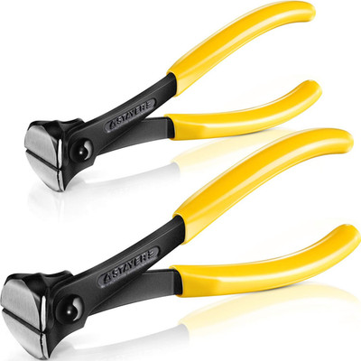 2 Packs End Cutting Nippers Pliers Nail Puller Tool Carpenters Pincers Cutting N