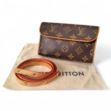 Louis Vuitton Monogram Pochette Florentine M51855 From Japan