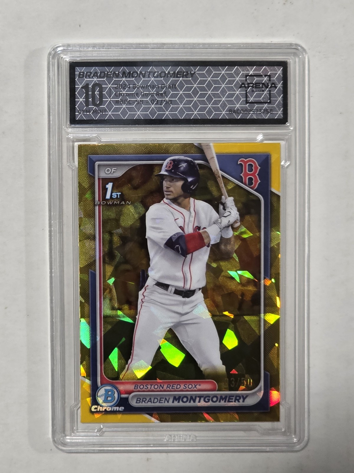 2024 Bowman Draft - Chrome Braden Montgomery #BDC-58 Gold /50