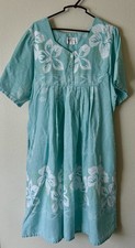 Vintage Anthony Richard s Size XL Hawaiian Muumuu Floral House Dress Duster Robe
