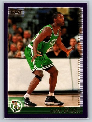 2000-01 Topps #223 Calbert Cheaney Boston Celtics Guard-Forward NBA Card