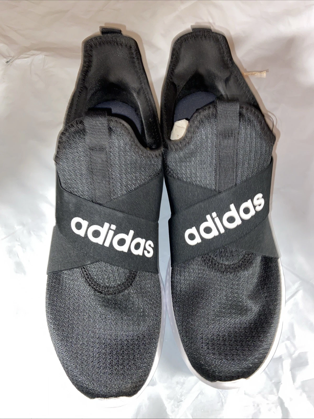 Nuove scarpe da ginnastica donna Adidas FX7325 Puremotion Adapt slip on taglia 11