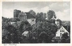 743724) Postcard Kaiserburg Eger Sudeten used around 1940