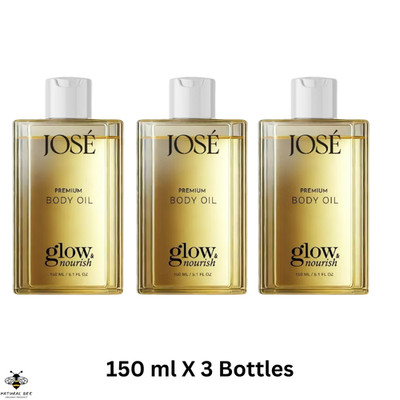 Jose Premium Body Oil Moisturizing Glow Nourish Skin REDUCES STRETCH MARKS 150ml
