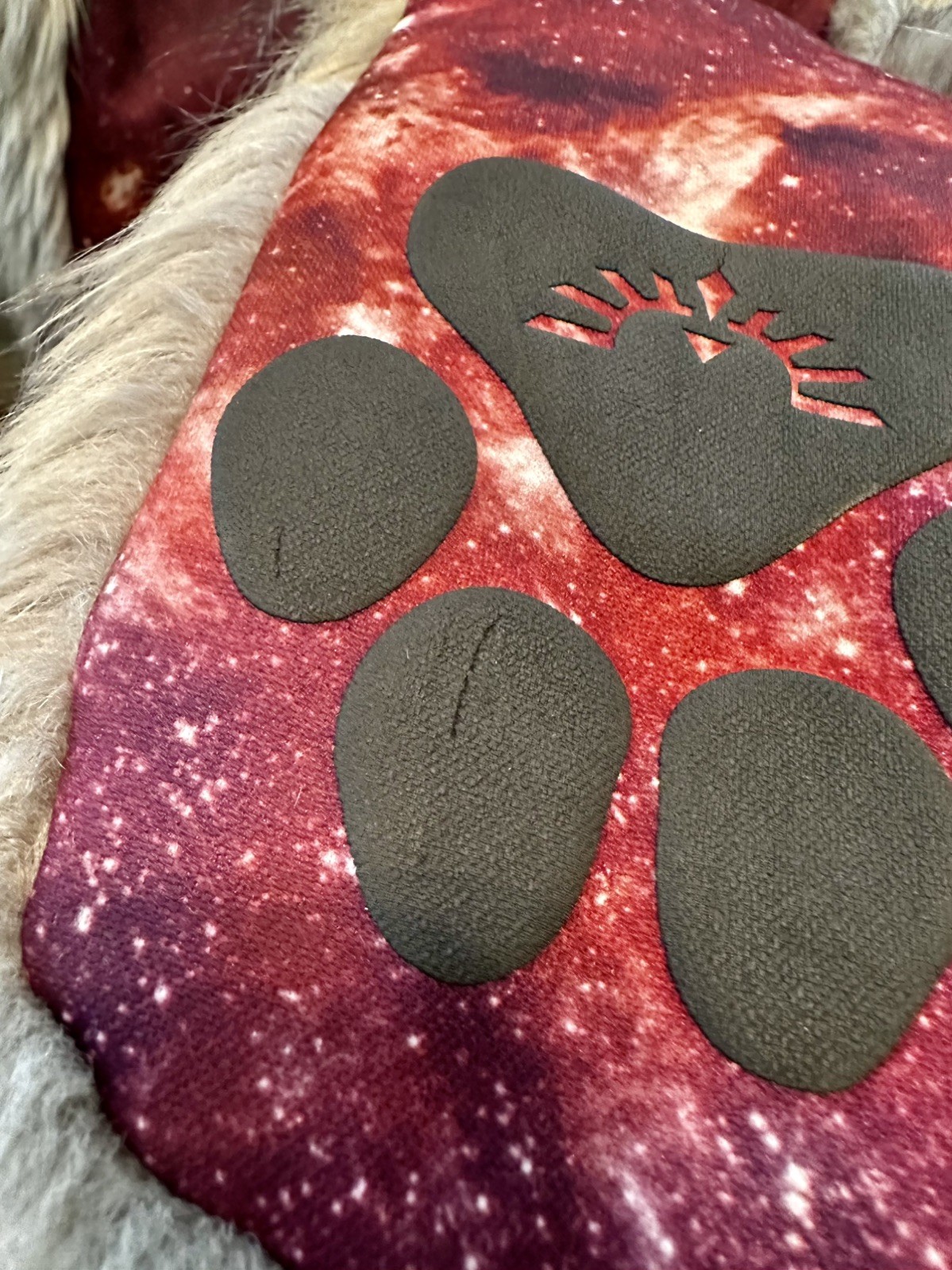 SpiritHoods Galaxy  Ruby Arctic Wolf Fox Moon Spi… - image 19