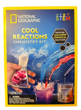 National Geographic Cool Reactions Chemistry Kit STEM Science Experiment NEW