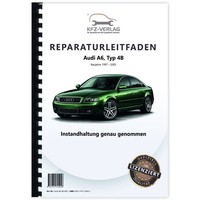 Audi A6, Typ 4B (97-05) Instandhaltung, Inspektion, Wartung - Reparaturanleitung