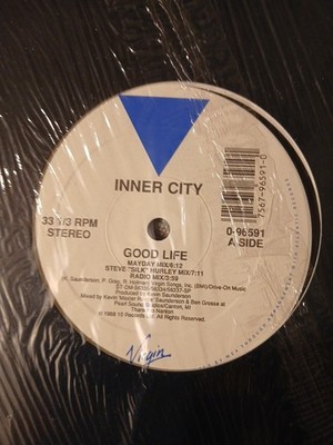 INNER CITY - GOOD LIFE /big Fun - 12''  VINYL SINGLE Vinyl  NM COND HYPE STICKERS