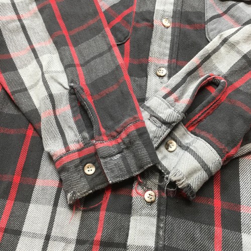 Vintage 70s Sunshine Mountain Products Shirt Mens Large Plaid Flannel Early - Picture 5 of 11