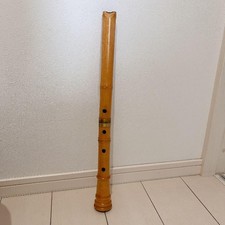 Japanese Shakuhachi Bamboo Flute 1.8 Shaku 54cm Two Piece Wind Instrument Japan