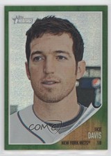 2011 Topps Heritage Chrome Green Refractor Ike Davis #C19 0s55