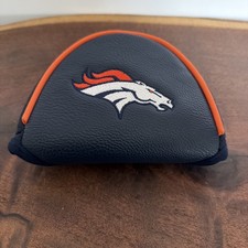 Denver Broncos NFL Mallet Putter Golf Club Head Cover Embroidered