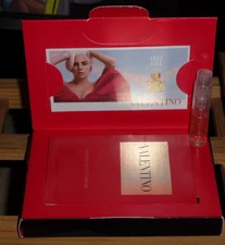 LADY GAGA VALENTINO VOCE VIVA NEW 1.2ML.04 FL OZ PERFUME SAMPLE VIAL BAD ROMANCE
