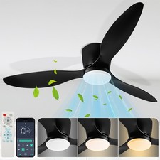 Deckenventilator Deckenlampe LED Ventilator mit Fernbedienung und Beleuchtung