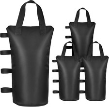 Canopy Weight Sand Bags 4 Pack, Upgraded Load Capacity Sandbags for Pop up...