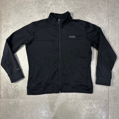 Kathmandu Altica 200 Jacket Women's Size 12 Black Full Zip Polyester
