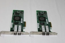 LOT OF 2 - Dell QLogic QLE2462 Dual 4Gb Fibre Channel HBA FH (DH226)
