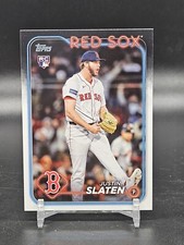2024 Topps Update Rookie Card - Justin Slaten - US178 - Red Sox