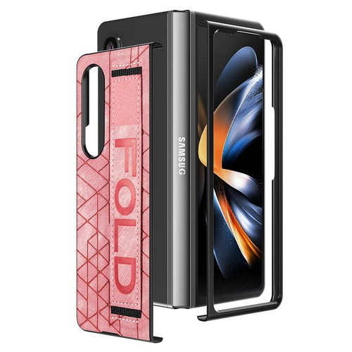 Custodia da polso per Samsung Galaxy Z Fold6 5 4 3 antiurto in pelle rigida - Foto 6 di 18