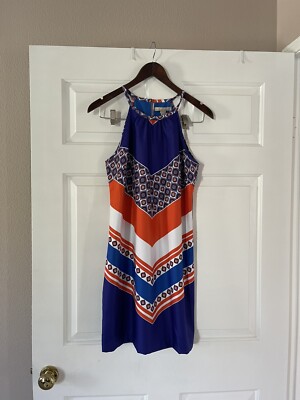 Banana Republic Womens Sheath Dress Satin Size Petite