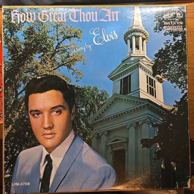 Elvis Presley How Great Thou Art UK盤Mono 1967 original MONO LP album ELVIS PRESLEY How Great Thou Art