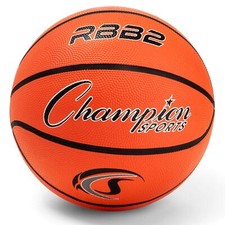 Size 5 Orange Basketball Indoor Outdoor Durable Rubber Composite Cover