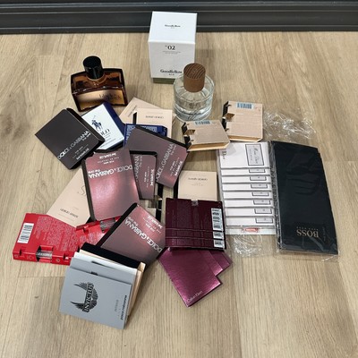 Cologne & Sample Lot Collection The One, Invictus, Polo, Hugo Boss, Dior, Armani