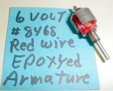 Strombecker Epoxyed Motor Armature 6 Volt Vintage 1/32 Original 1960's NOS 8468
