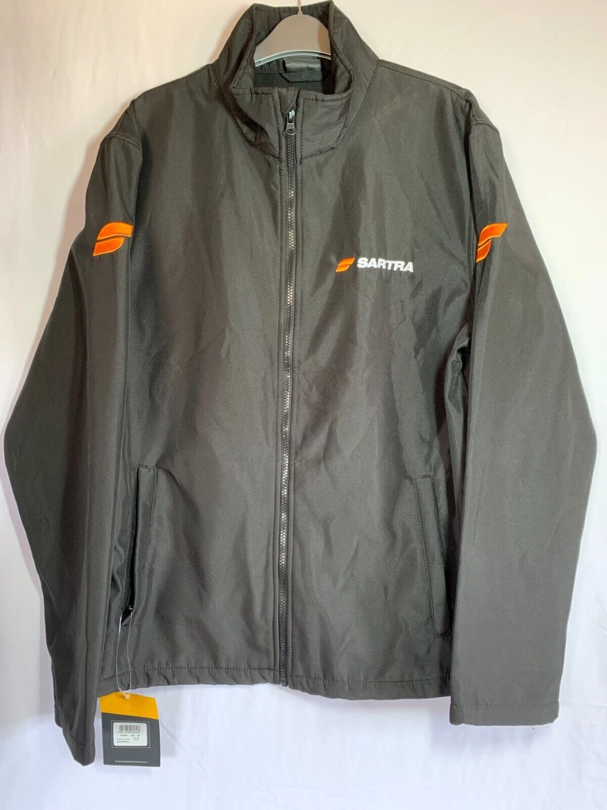 Regatta Professional Jacket Mens Size XL Black with Embroidered Sartra