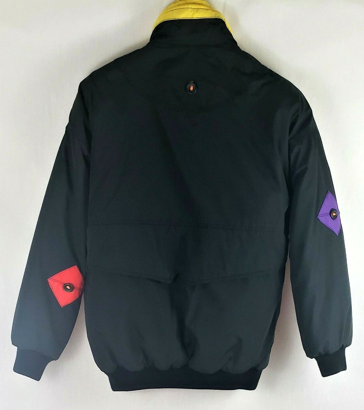 Vintage Men's Ski Jacket 1980's Puffy Oversize Color … Gem