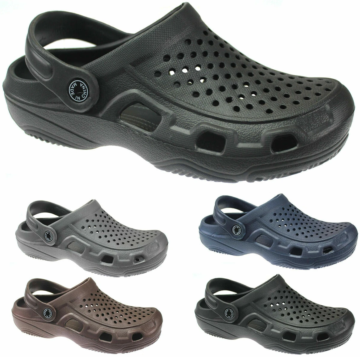 Mens summer hotsell clogs