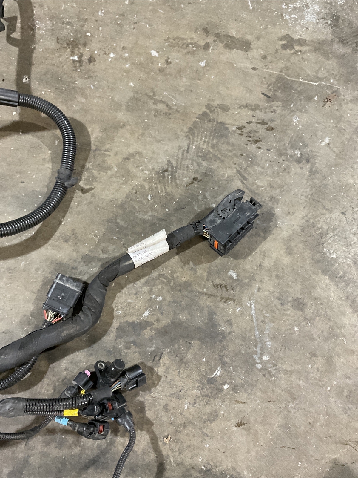 2014-2017 MASERATI GHIBLI 3.0L V6 ENGINE MOTOR WIRING HARNESS OEM COMPLETE