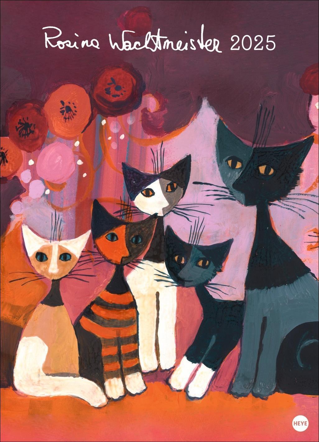 Rosina Wachtmeister Edition Kalender 2025 Rosina Wachtmeister Kalender 14 S. - Rosina Wachtmeister