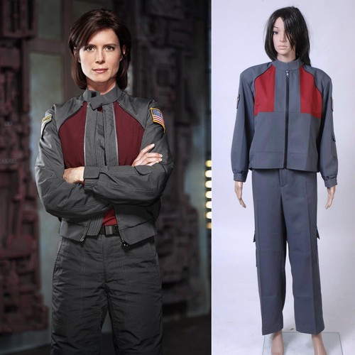 Stargate Atlantis Dr. Elizabeth Weir Uniform Costume Cosplay Carneval Halloween