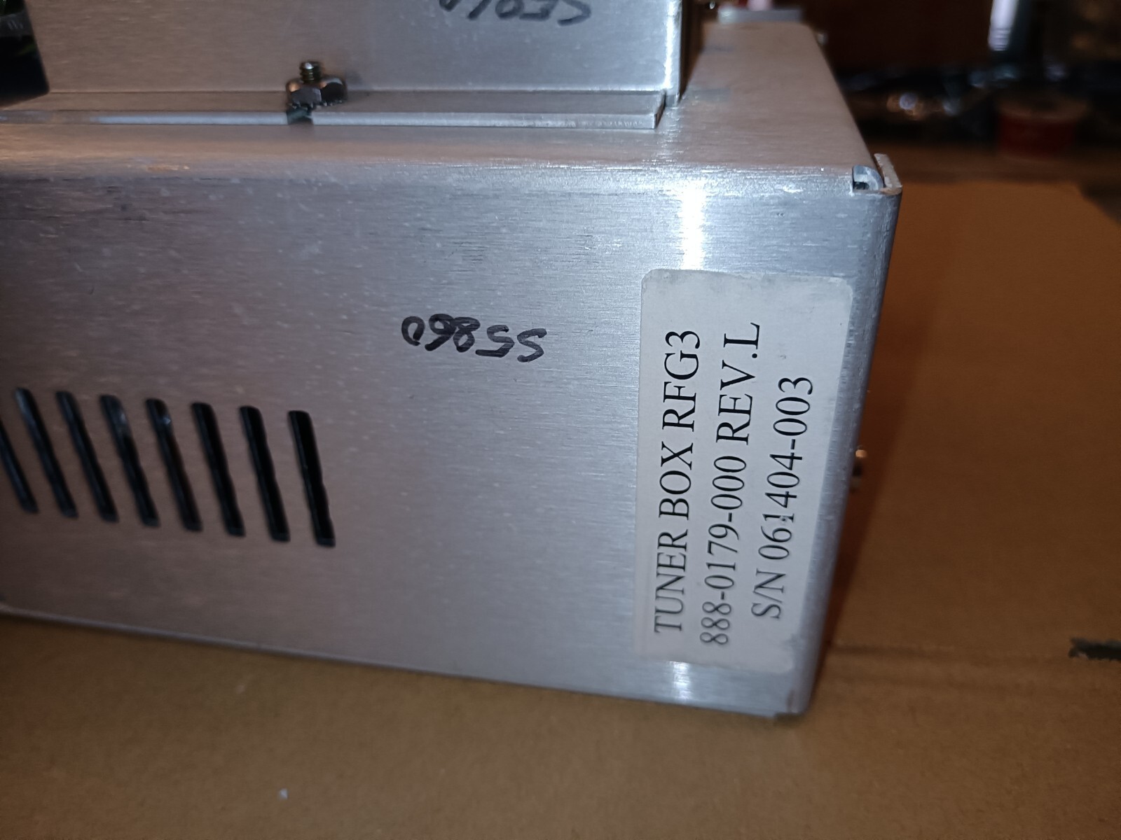 888-0179-000 Tuner Box RFG-3 for ThermaCool TC