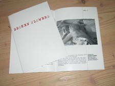 Jim Jarmusch BROKEN FLOWERS Bill Murray/Sharon Stone Pressbook CANNES 2005