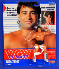 WCW WRESTLING Z-MAN TOM ZENK GALOOB 1990 SPANISH CARD RARE!