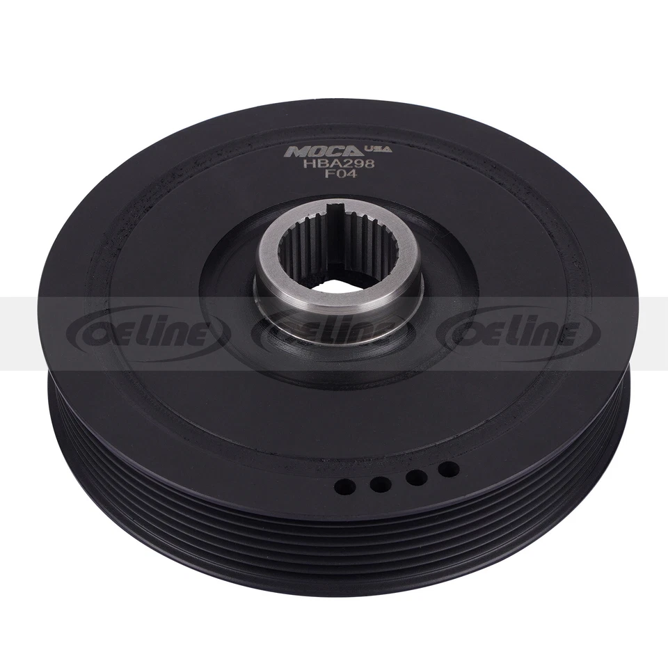 Kit de cinto Harmonic Balancer & Serpentine para 2003-2005 Honda Accord 2.4L  - Imagem 4 de 4