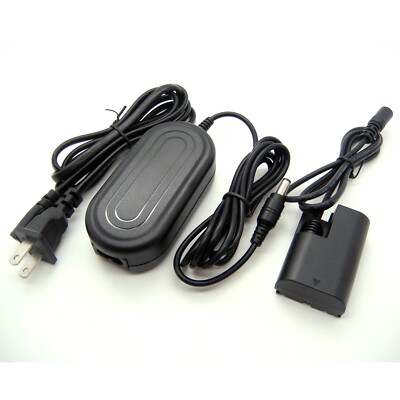 8V 3A AC Power Supply Adapter For ACK-E6 CANON AC-E6 + DR-E6 Dummy Battery NEW