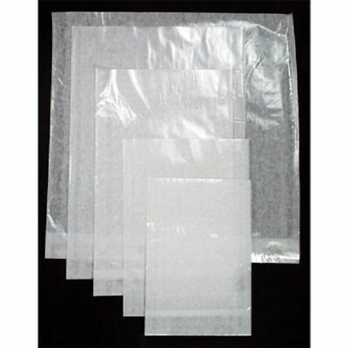 7x 7 CLEAR FILM FRONT WHITE PAPER BACKED BAGS - Picture 2 of 2