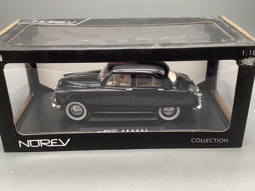 Modellini auto 1:18 Norev Simca 9 Aronde 1953 black con scatola originale - Foto 12 di 14