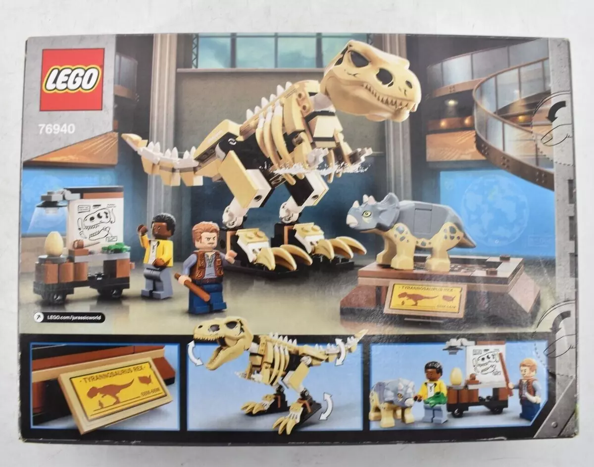 LEGO® 76940 Jurassic World L'Exposition du Fossile du T. Rex Dinosaure  Jouet pour Enfant dès 7 ans, Jouet de Construction Squelette sur  marjanemall aux meilleurs prix au Maroc