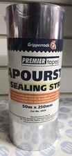 Vapour Stop FOIL TAPE ROLL Underlay Moisture Resistant Subfloor Barrier 50M