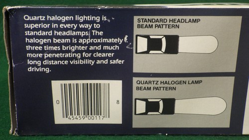 NOS Vintage Kmart 6" Quartz Halogen Driving Lights/Fog Lamps Power 835 - Picture 12 of 20